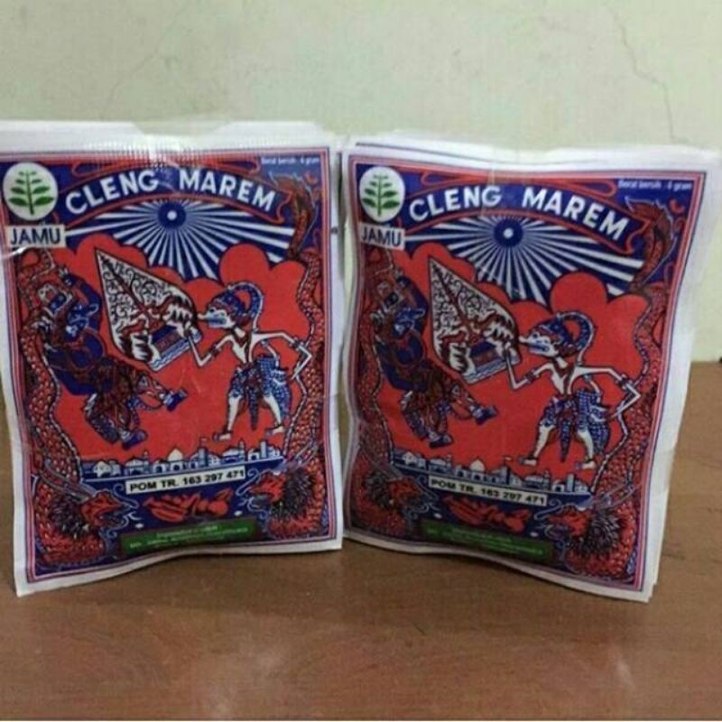 Jamu Wayang / Cleng Marem / Cap Becak / Jamu Pegal Linu