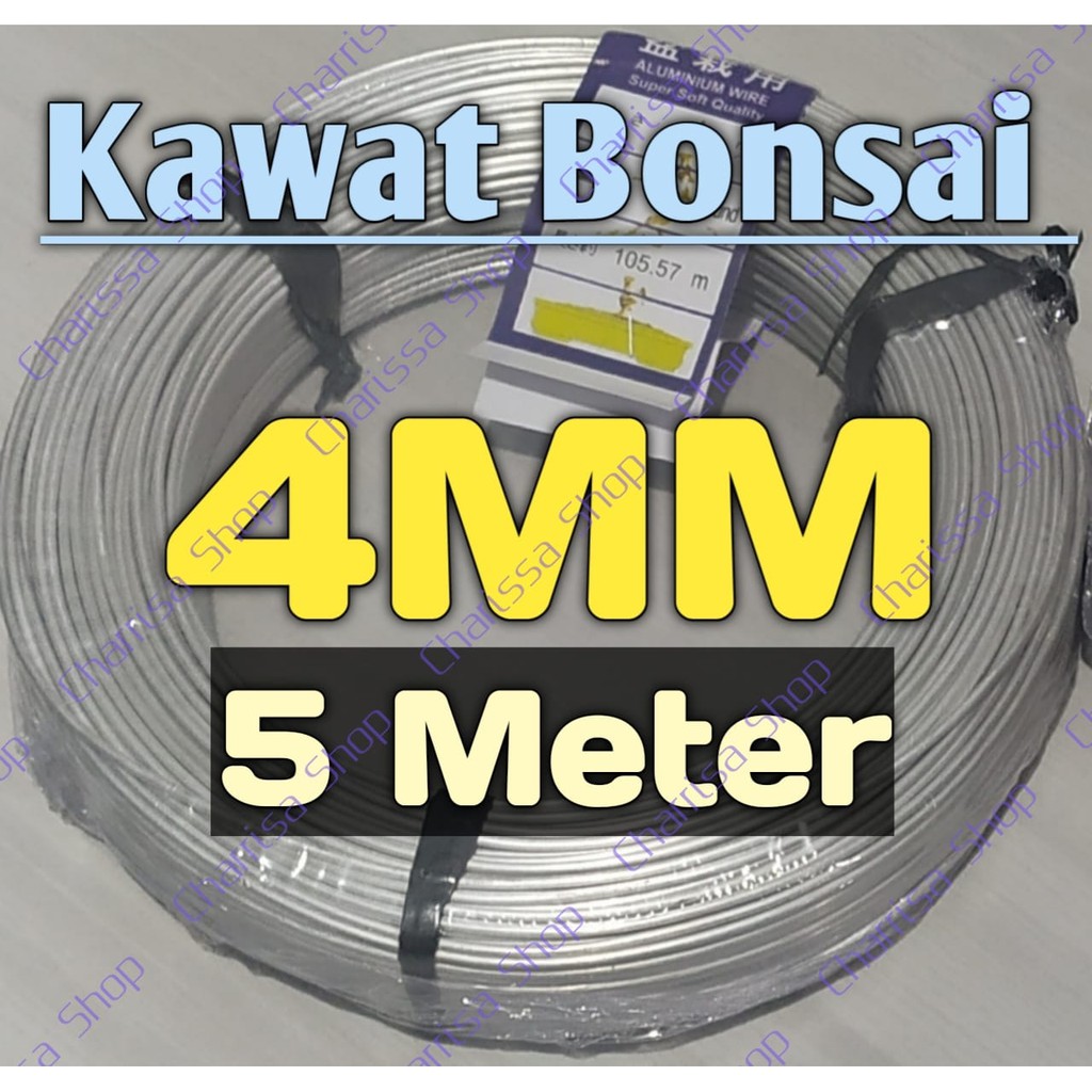 KAWAT BONSAI 4MM 5 METER