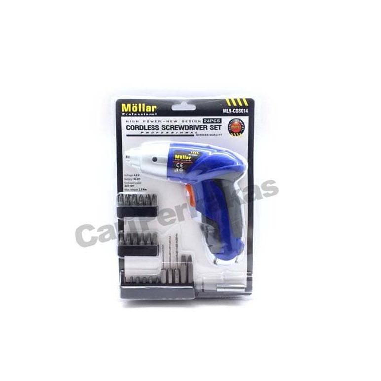 Cordless Screwdriver - Bor Mini Portable - Bor Obeng Baterai MOLLAR BIG SALE