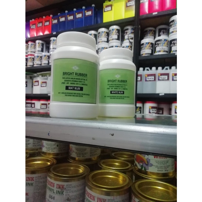 

Limited Tinta Sablon Bright Rubber Putih Mjm Rubber Matsui White Mjm Murah
