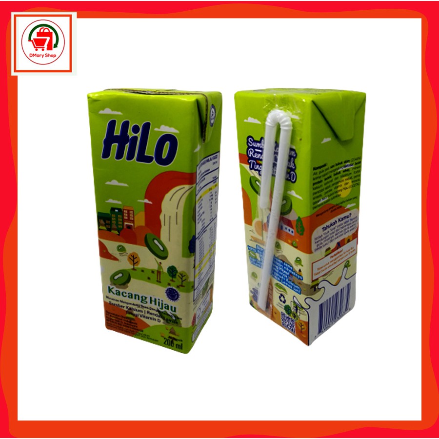 

Hilo Minuman Susu Dan Kacang Hijau 200ml