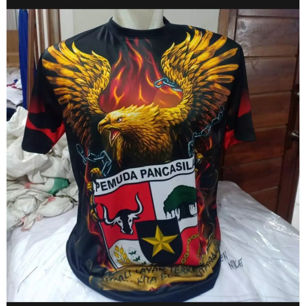 KAOS DIGITAL PEMUDA PANCASILA PENDEK - KAOS PEMUDA PANCASILA DIGITAL