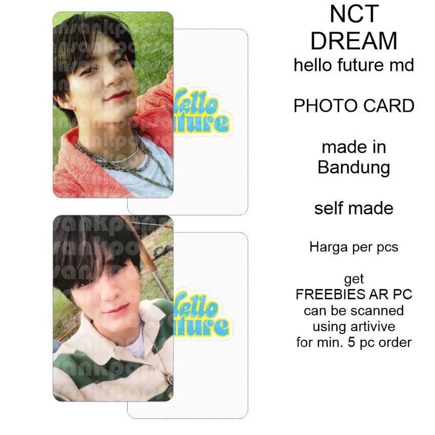 Photocard nct DREAM HELLO FUTURE MD unofficial