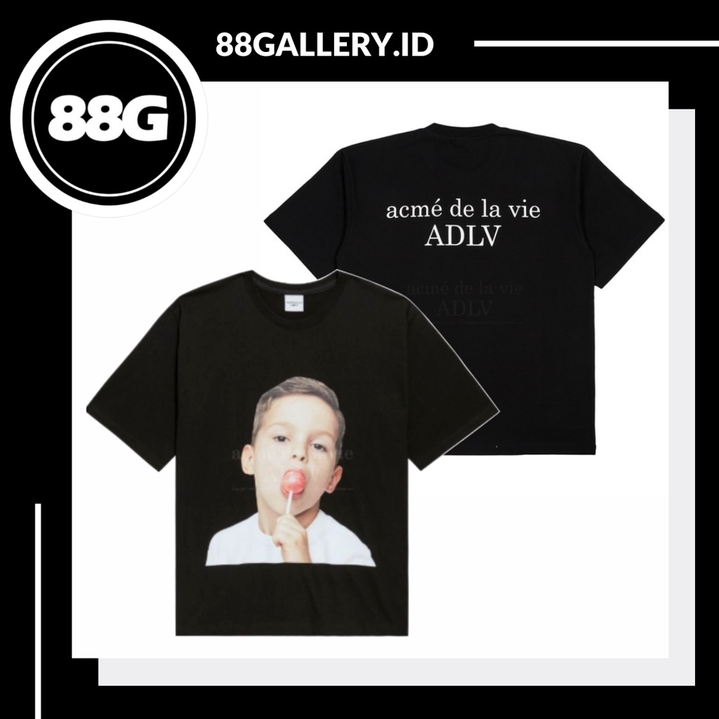 ADLV Lolipop Black Tee 100% Original