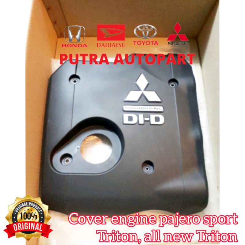 cover engine / tutup mesin Mitsubishi Pajero sport Triton all nwe Triton original