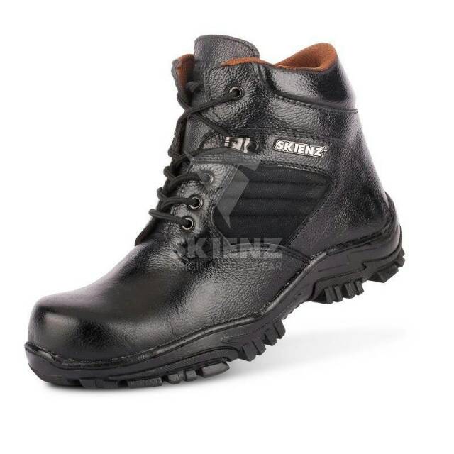 SEPATU SAFETY SEMI BOOTS SKIENZ PRIA KULIT BOOT SAVETY BUT SEPTI BUTS SEVTI