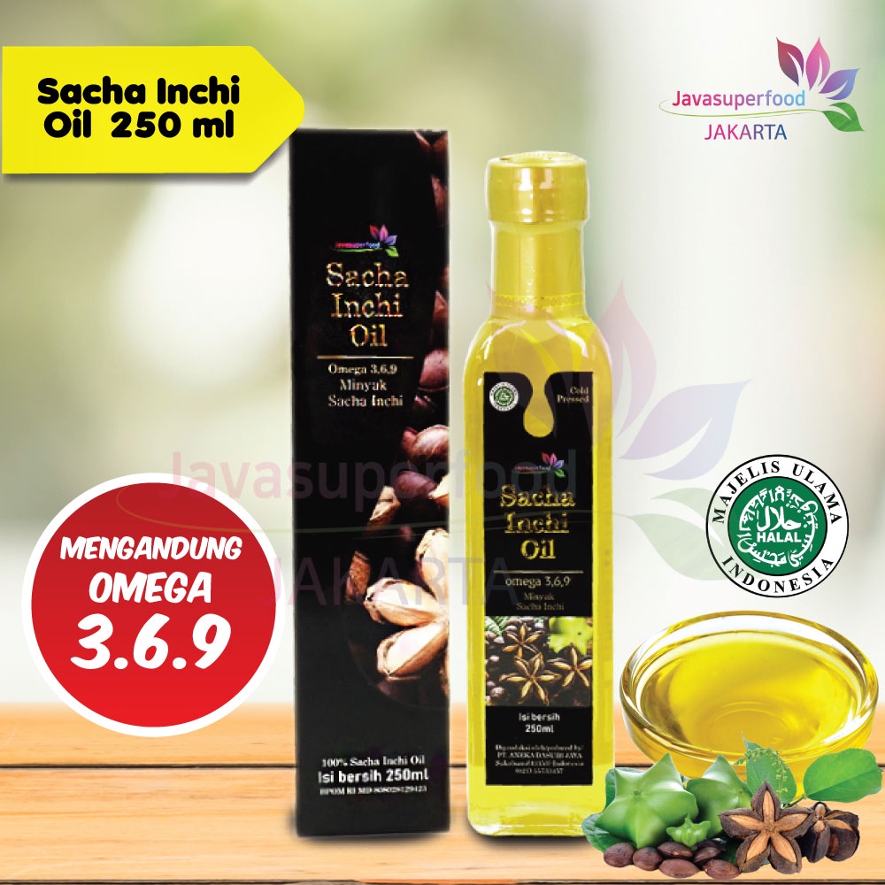 SACHA INCHI OIL / MINYAK SACHA INCHI 250ml