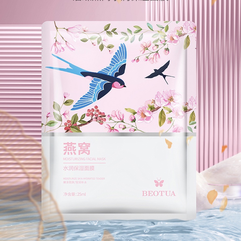 BEOTUA Masker Wajah Sheet Mask Natural BQ040