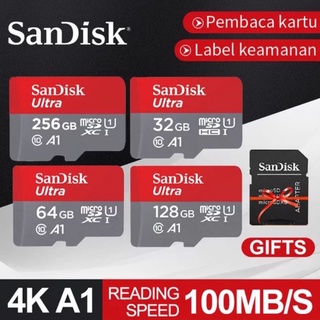 Memory card Kartu Memori 32GB/64GB/128GB/256GB 100MB/S Ultra Microsd SD HC Class 10