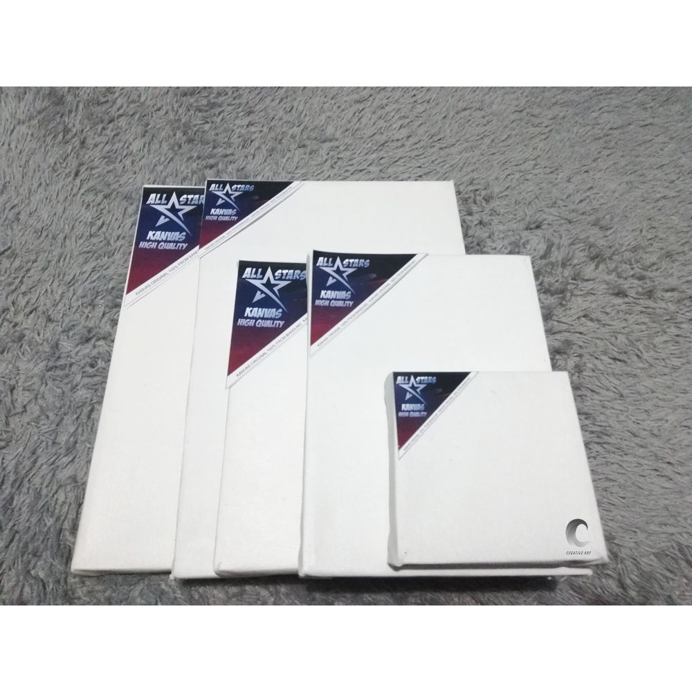

Kanvas Lukis 30 X 30 Stretched Canvas Medium Texture