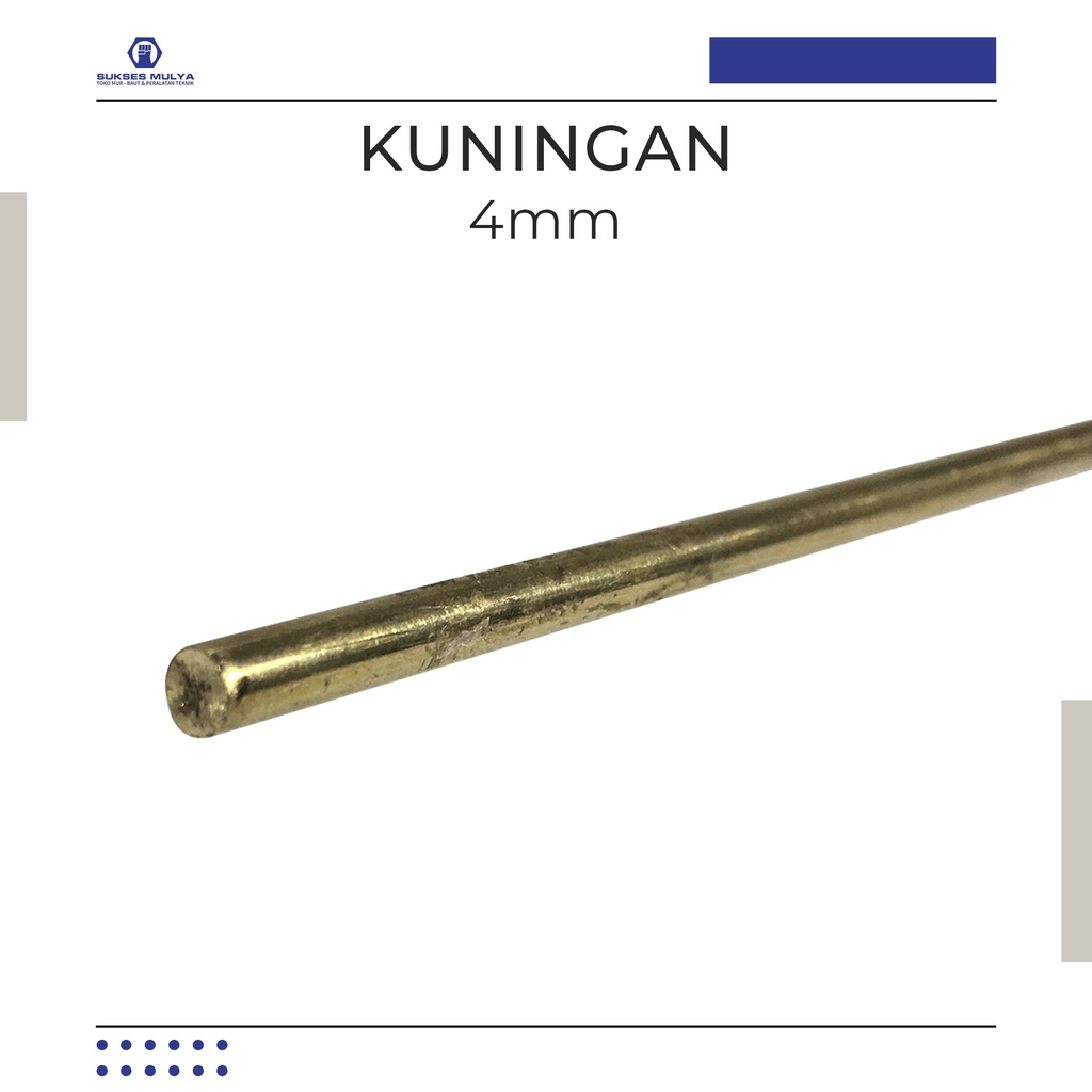 Kawat Las Kuningan 4mm Per Batang Murah