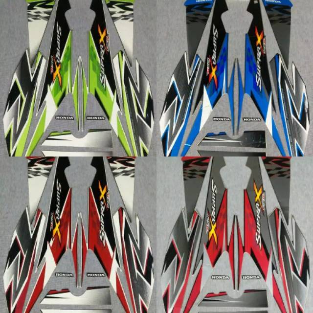 BISA COD (TERLENGKAP) -Striping Motor Variasi Honda Supra X 125R 2010