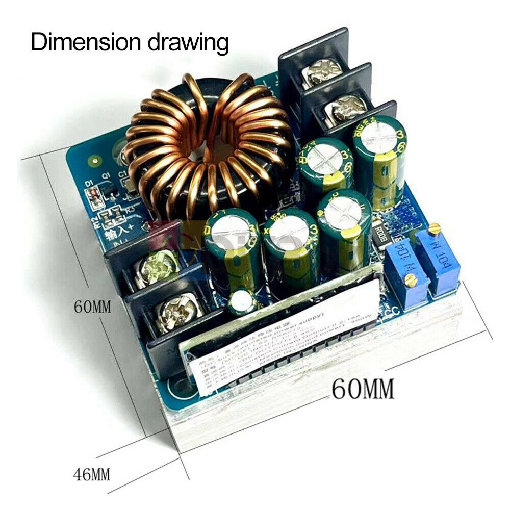 NEW DC-DC 400W 12A Step-down CCCV Constant Voltage Current Adjustable Power Module