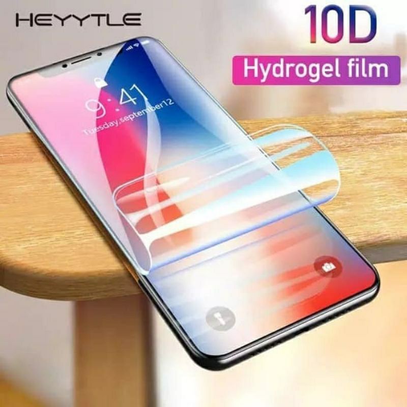 Anti Gores Hydrogel Clear iPhone 13 Mini 13 13 Pro 13Pro Max Screen Guard Protector Bening Plastik Jelly Lentur