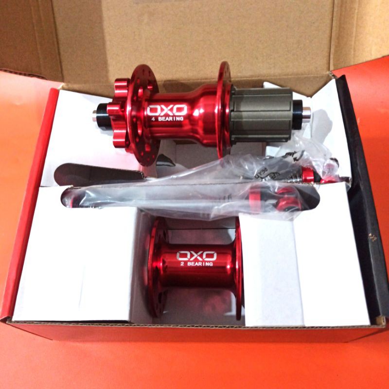 Hub Freehub Hubset Seli OXO 28 Hole QR Bearing Jangkrik