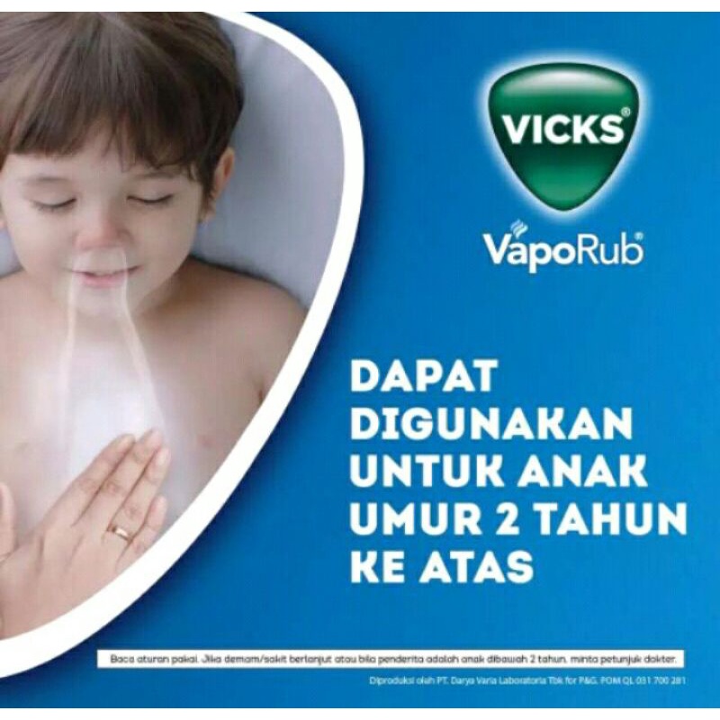 Balsem Vicks VapoRub (Obat Gosok Pilek, Batuk, Flu)