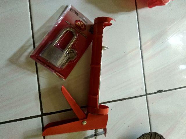 Kunci Gembok Ats 50 Mm Leher Panjang. Kuat Dan Tahan Lama.gembok Pagar