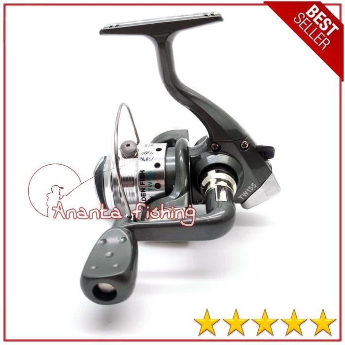 Strings Rol Gulungan Senar Pancing Katrol Reel Kerekan Penggulung Original