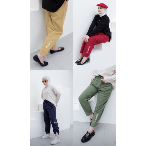 (MSB) CELANA BAGGY MINERA PANTS WANITA