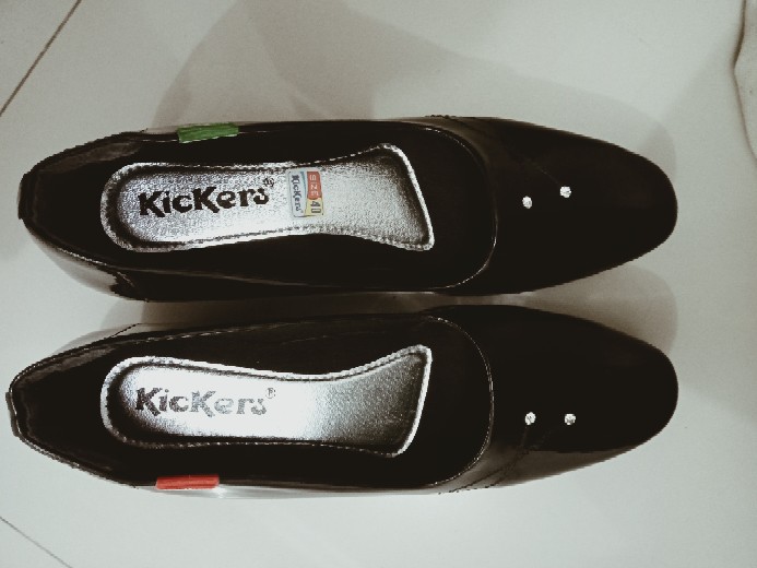 Sepatu  Kerja Wanita Semi Kulit Kode.ft