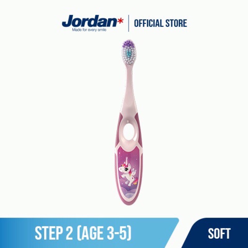 Jordan Toothbrush Soft Kids Step 2 Soft / Sikat Gigi Anak Jordan