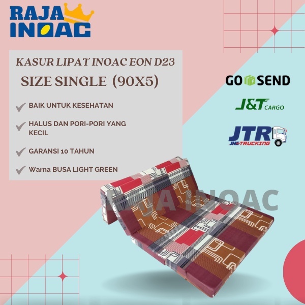 KASUR BUSA LIPAT INOAC EON D23 90X5 ORIGINAL INOAC GARANSI 10 TAHUN - RAJAINOAC