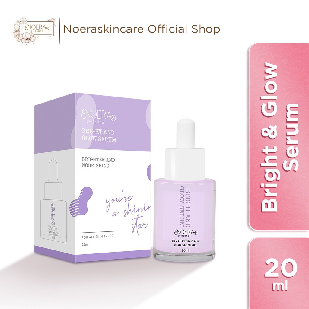 Noera Bright &amp; Glow Serum | Serum Wajah BPOM Noeraskincare Whitening Serum