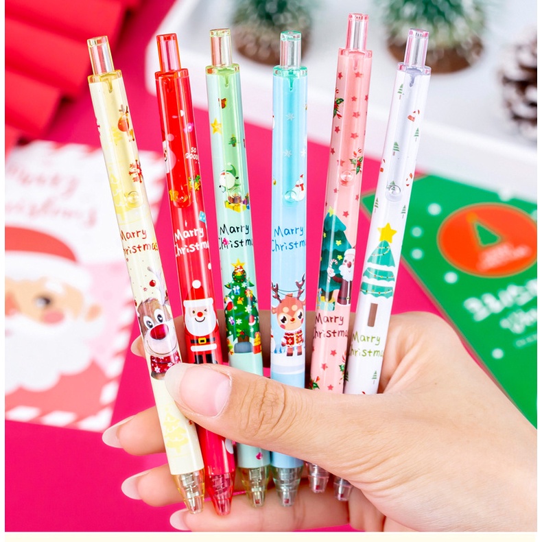 

ATM.Medan 1pc Ballpoint Edisi Natal / Pulpen Mekanik Merry Christmas