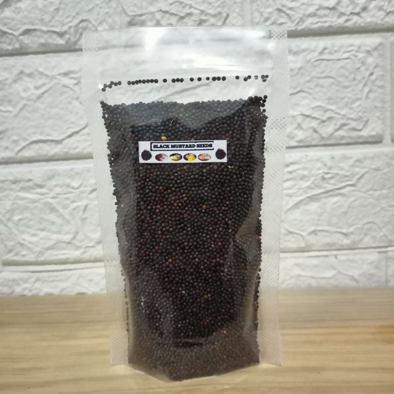 Black Mustard Seed Pakan Biji Terbaik Untuk Hewan Penyuka Biji Hamster Burung Blackmustardseed PouchS