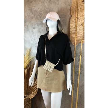 Avena Pocket Crop Shirt