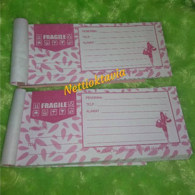 

Label olshop 100 lembar / kertas pengiriman online shop isi 100 lembar