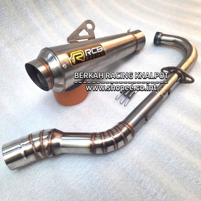 Knalpot RCB mio beat vario fino soul GT genio pcx nmax aerox. Knalpot RCB motor matic. Knalpot RCB a