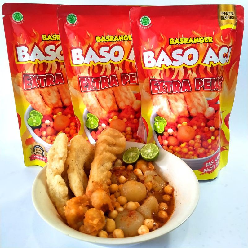 

Baso Aci extra pedas