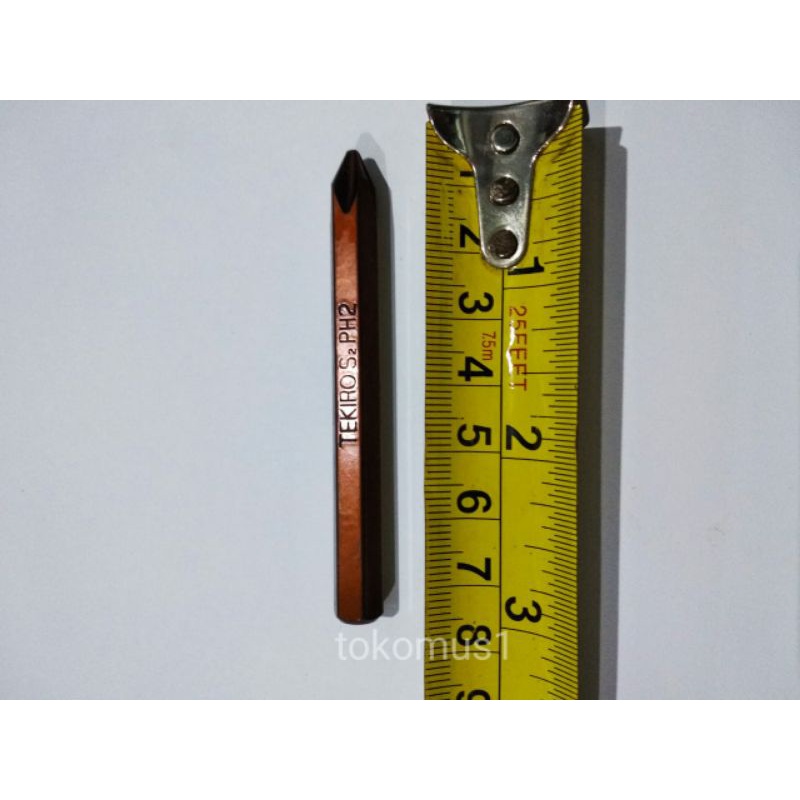 MATA OBENG KETOK PH2 X80 MM | HEAVY DUTY BITS TEKIRO PER 1 PCS