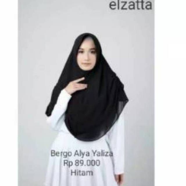 Bergo Hijab Khimar ELZATTA Alya Yaliza