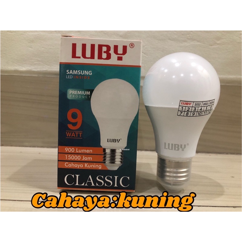 BOHLAM LED LUBY CLASSIC CAHAYA KUNING