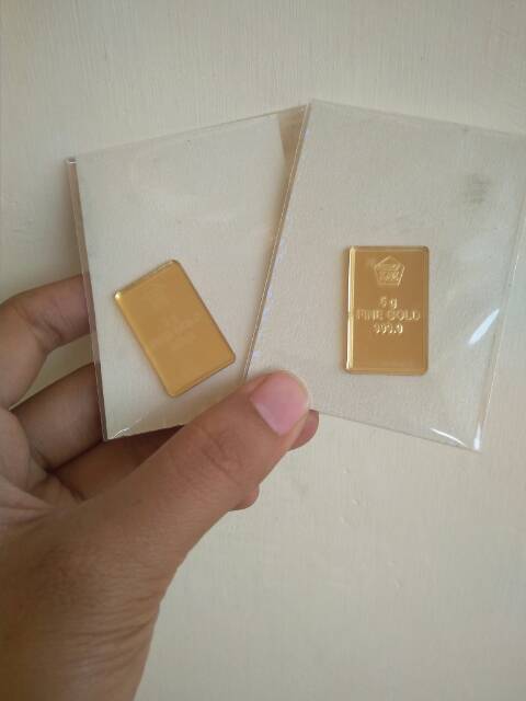 BA040 REPLIKA EMAS 5g dan 10g  UNTUK BAHAN MAHAR