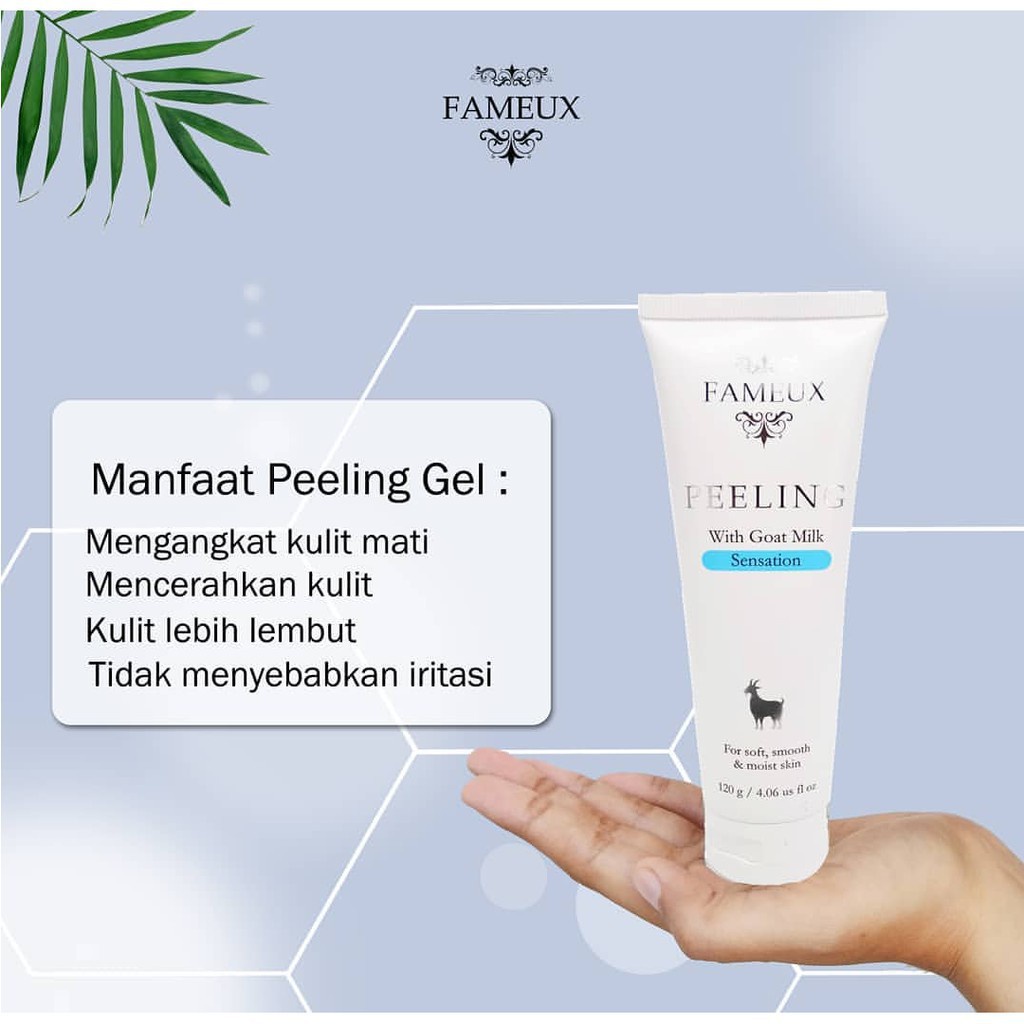 FAMEUX PEELING WITH GOAT MILK SENSATION 120GR/N000864