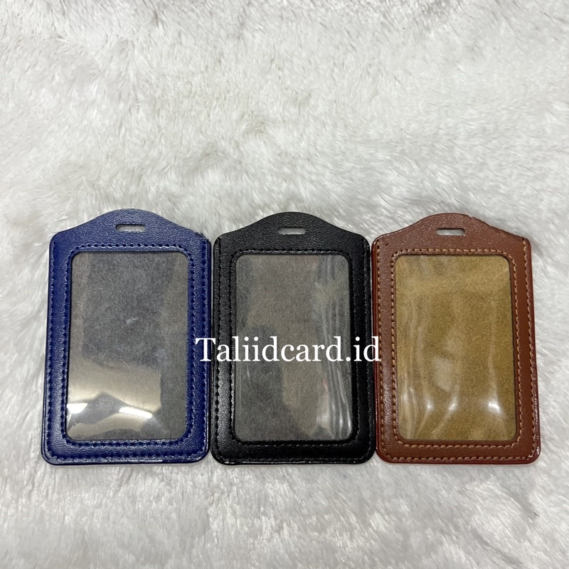 

TEMPAT ID CARD KULIT SINTESIS HOLDER CARD KULIT