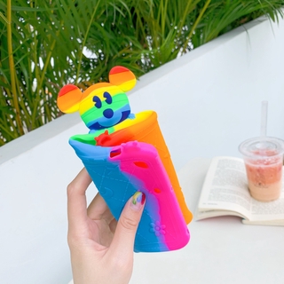 Soft Case Bahan Silikon Motif Kartun Untuk Xiaomi Mi Pad 4