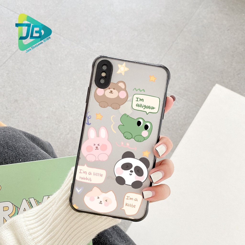 SOFTCASE CHOICE KELINCI CUTE OPPO VIVO XIAOMI SAMSUNG REALME IPHONE ALL TYPE JB5039