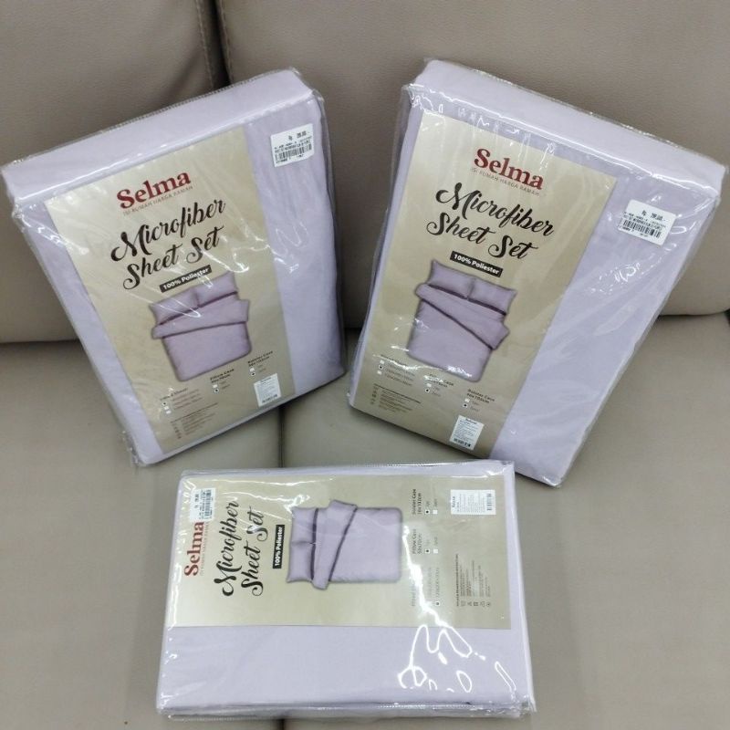 Sprei Microfiber Ungu