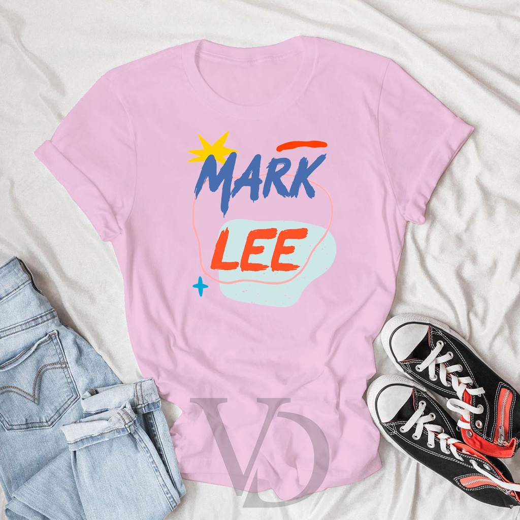 BISA CUSTOM FOTO BAJU MARK LEE NCT DREAM NCT127 / KAOS WANITA PRIA LENGAN PENDEK / BAJU KOREA