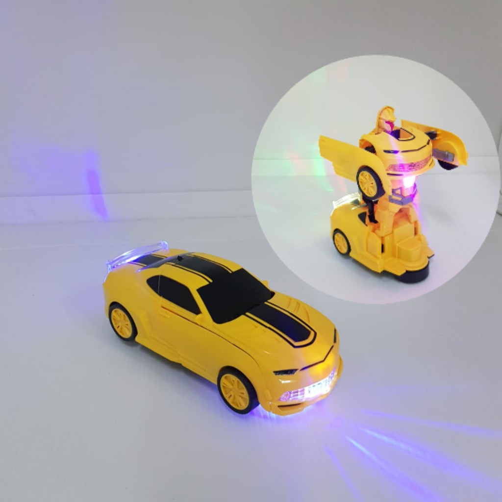 DEFORMATION ROBOT / MAINAN MOBIL BERUBAH JADI ROBOT TRANSFORM BUMBLE BEE