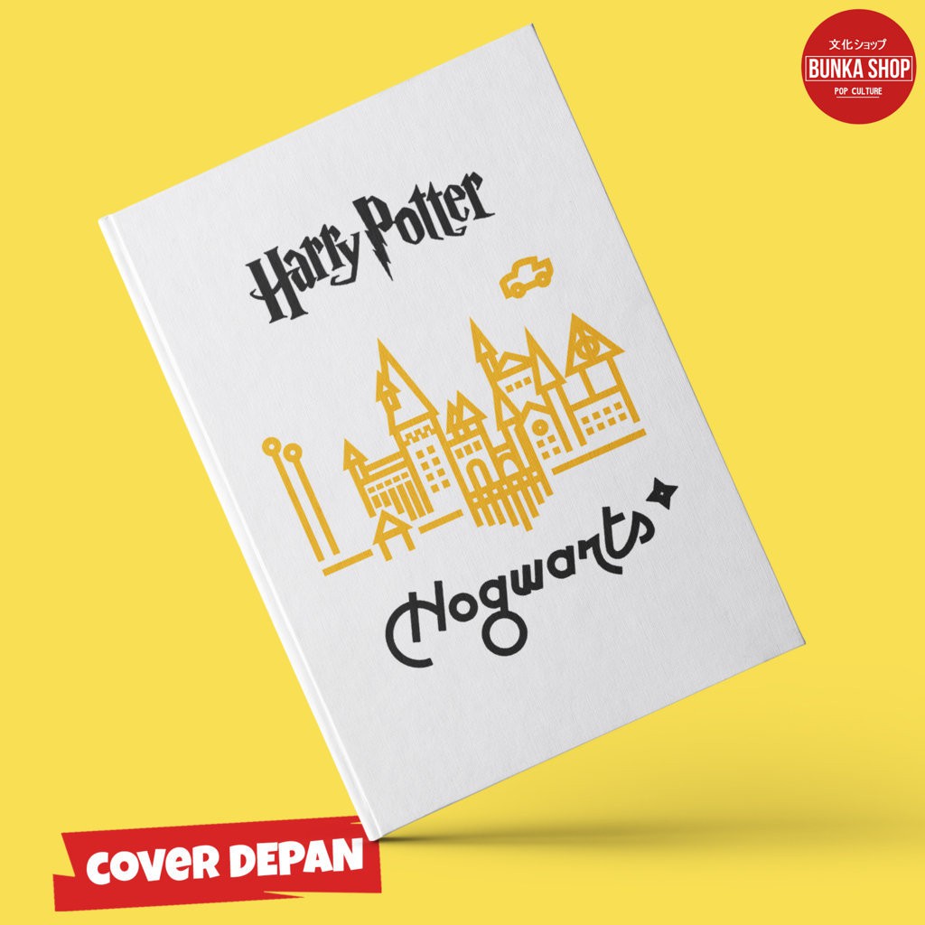 

Note Book Film Harry Potter Hogwarts School Wizard Hardcover A5 Jurnal Agenda Planner