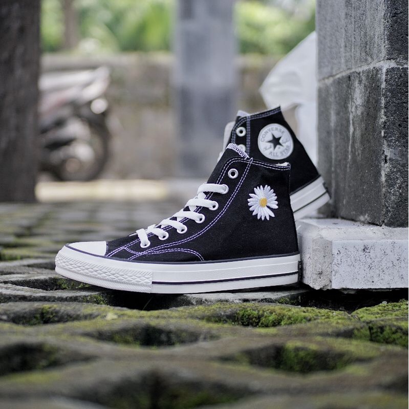converse high top daisy