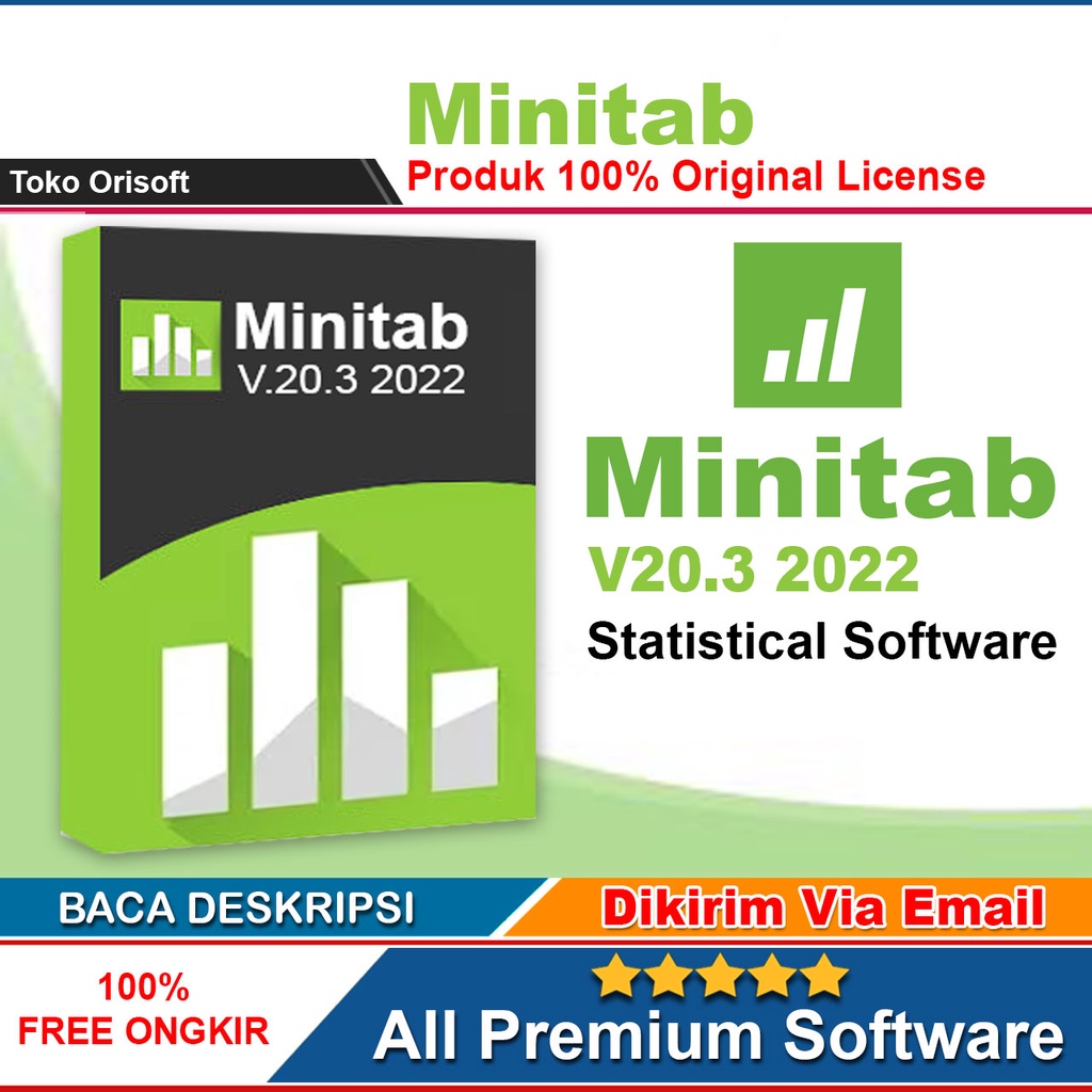 Minitab 21 Terbaru Software Statistik Garansi Lifetime + Video Cara Instal