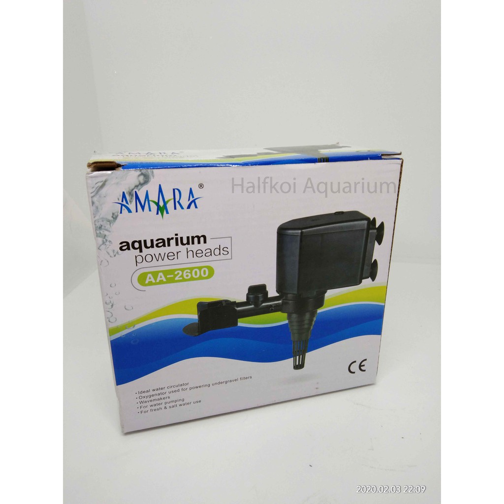 Pompa Celup Power Head Aquarium AMARA AA 2600