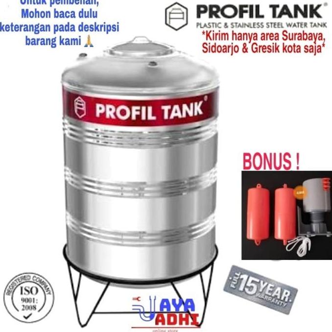 ;&;&;&;&] Tangki / Tandon Air Stainless Profil Tank PS 1100