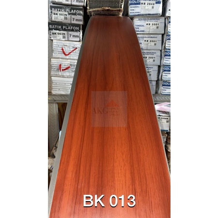 PVC BATIK PLAFON DOFF / Plavon PVC ketebalan 7mm motif BK 013 (harga / Meter)